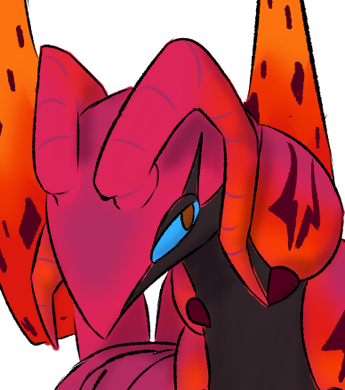 A Scolipede looks at the camera smugly.